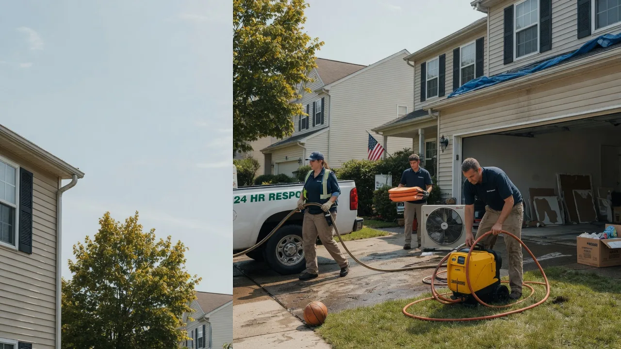Emergency Water Damage Restoration in Blue Mounds, WI near me